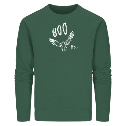 Boo Hoo! Fliegende Eule  - Organic Basic Unisex Sweatshirt