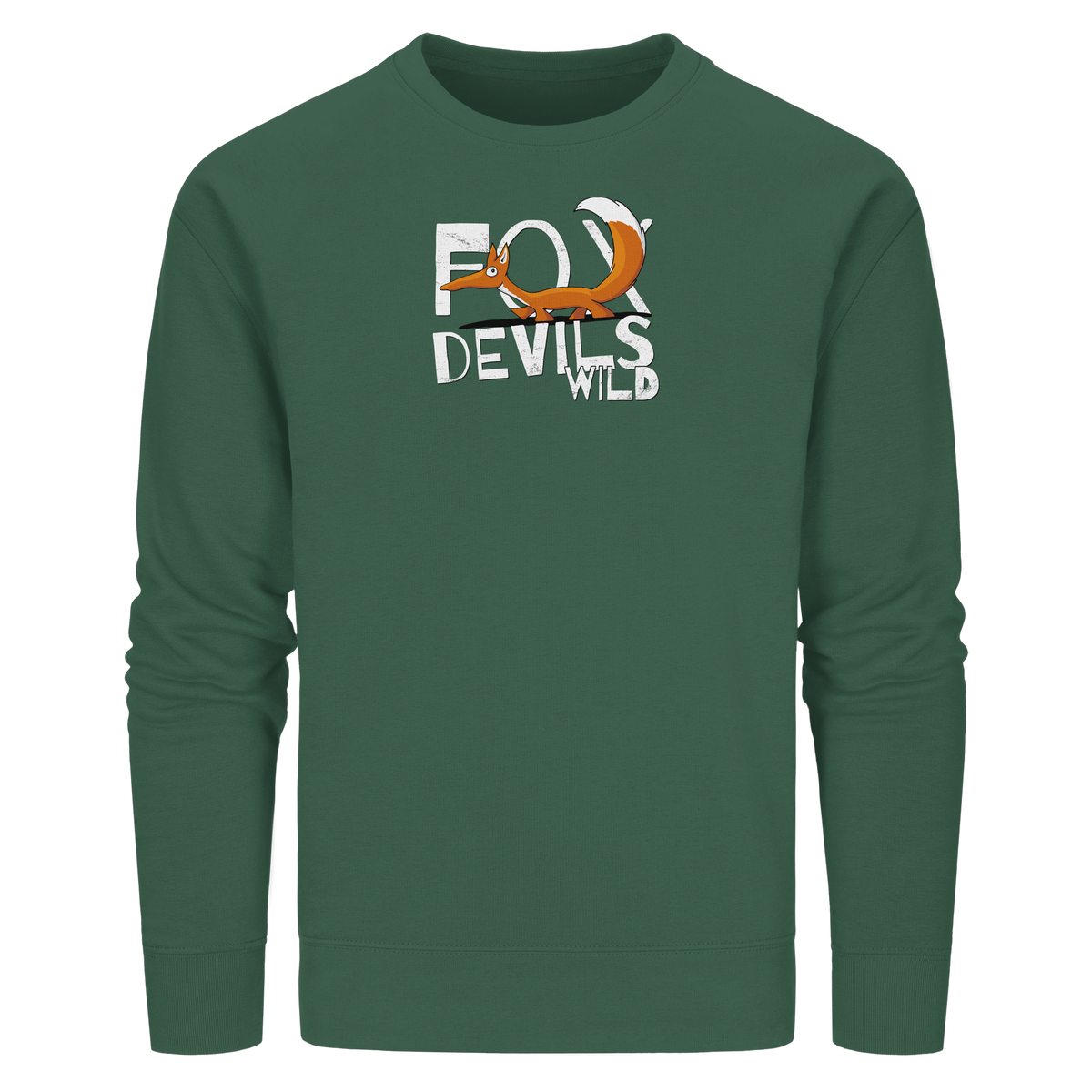 Fox-Devils-Wild Fuchs - Organic Basic Unisex Sweatshirt