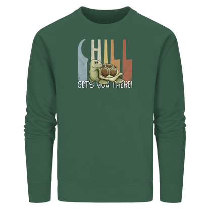 Gechillt gemütliche Schildkröte - Organic Basic Unisex Sweatshirt