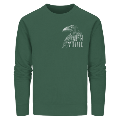 Rabenmutter schwarze Krähe Rabe - Organic Basic Unisex Sweatshirt