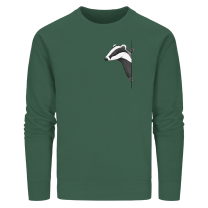 Lässiger Dachs Meister Grimbart - Organic Basic Unisex Sweatshirt