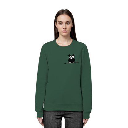 Kleine struppige Eule - Organic Basic Unisex Sweatshirt