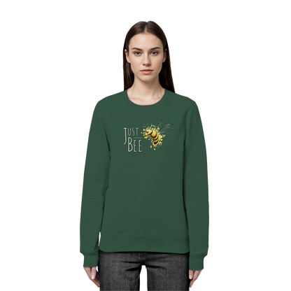Just Bee, kleine Honig-Biene - Organic Basic Unisex Sweatshirt
