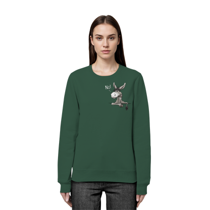 Nö! Störrischer Esel - Organic Basic Unisex Sweatshirt