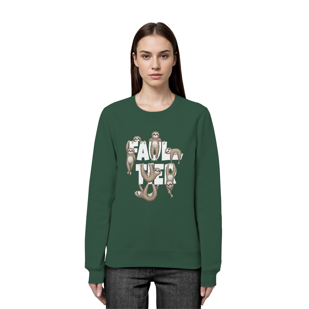 Viele gechillte Faultiere - Organic Basic Unisex Sweatshirt
