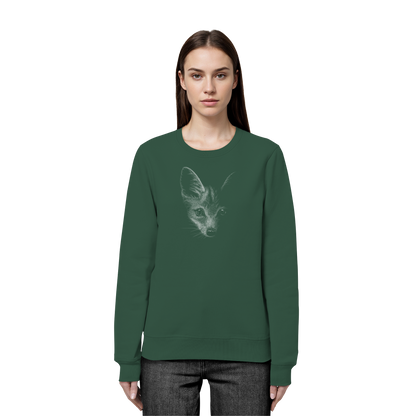 Fuchs Kritzelkunst Illustration - Organic Basic Unisex Sweatshirt