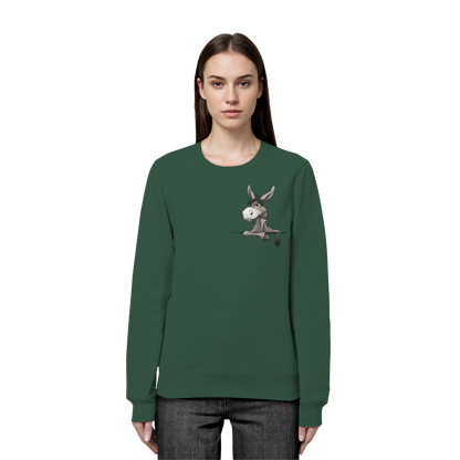 Lustiger lässiger Esel - Organic Basic Unisex Sweatshirt