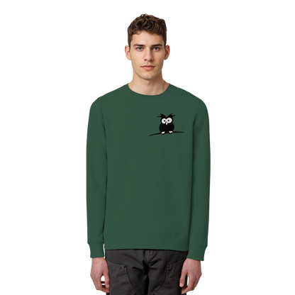 Kleine struppige Eule - Organic Basic Unisex Sweatshirt
