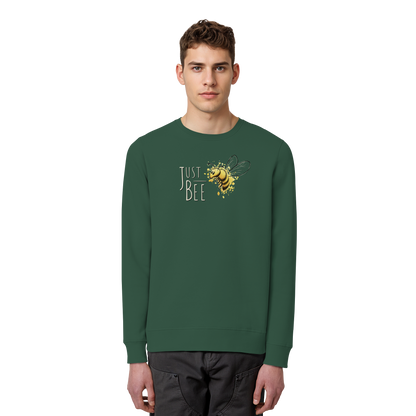 Just Bee, kleine Honig-Biene - Organic Basic Unisex Sweatshirt
