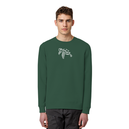 schwimmende Meeres-Schildkröte - Organic Basic Unisex Sweatshirt