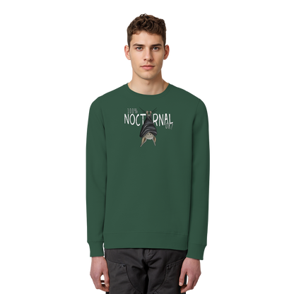 100% nachtaktive Fledermaus - Organic Basic Unisex Sweatshirt