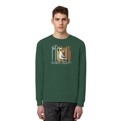 Sei Möwe Scheiß Drauf  - Organic Basic Unisex Sweatshirt