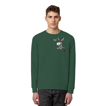 Nö! Störrischer Esel - Organic Basic Unisex Sweatshirt