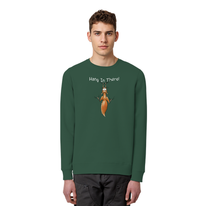 Hang In There | Lässiges Eichhörnchen - Organic Basic Unisex Sweatshirt