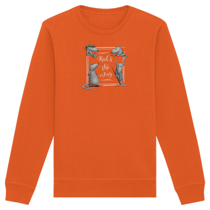 Rat’s The Way Kaffeehaus Ratten - Organic Basic Unisex Sweatshirt