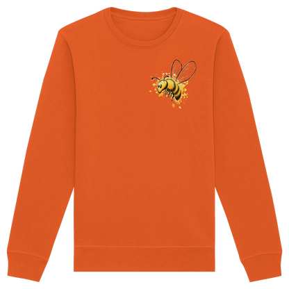 Lässige kleine Honig-Biene - Organic Basic Unisex Sweatshirt