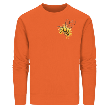 Lässige kleine Honig-Biene - Organic Basic Unisex Sweatshirt