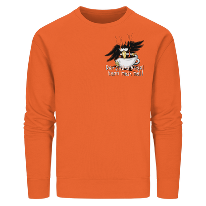 Der frühe Vogel kann mich mal | Kaffee Rabe - Organic Basic Unisex Sweatshirt