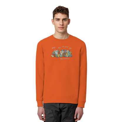 Nope, Nee, Nö Katzen - Organic Basic Unisex Sweatshirt