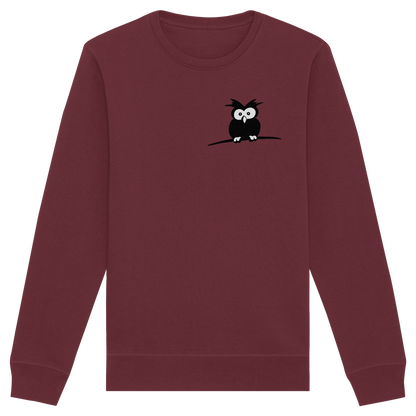 Kleine struppige Eule - Organic Basic Unisex Sweatshirt