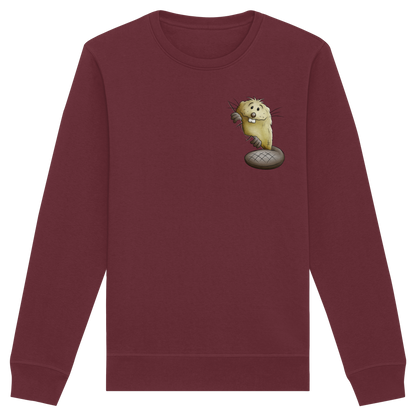 Lustiger frecher Biber - Organic Basic Unisex Sweatshirt