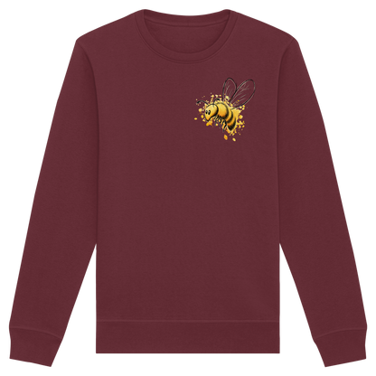 Lässige kleine Honig-Biene - Organic Basic Unisex Sweatshirt