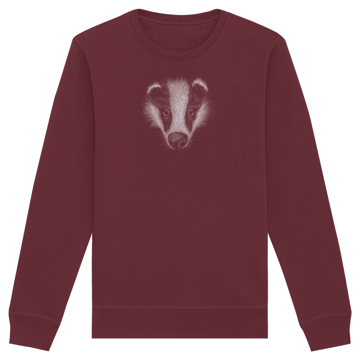 Kritzel-Kunst Dachs Illustration - Organic Basic Unisex Sweatshirt