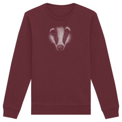 Kritzel-Kunst Dachs Illustration - Organic Basic Unisex Sweatshirt