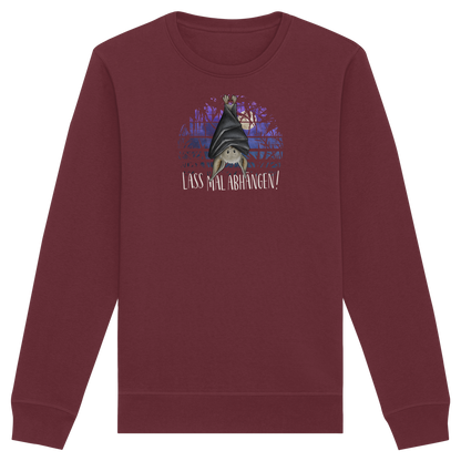 Lass mal abhängen Fledermaus - Organic Basic Unisex Sweatshirt