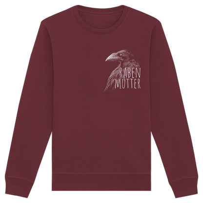 Rabenmutter schwarze Krähe Rabe - Organic Basic Unisex Sweatshirt