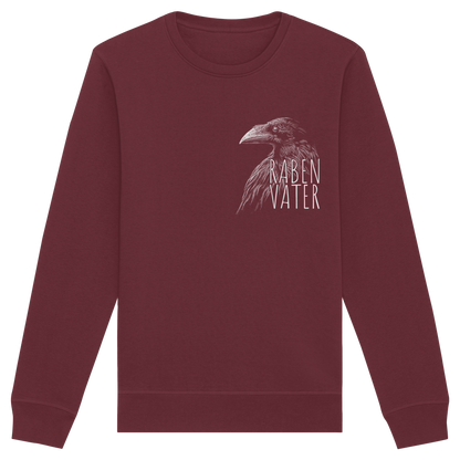 Rabenvater schwarzer Rabe Krähe - Organic Basic Unisex Sweatshirt