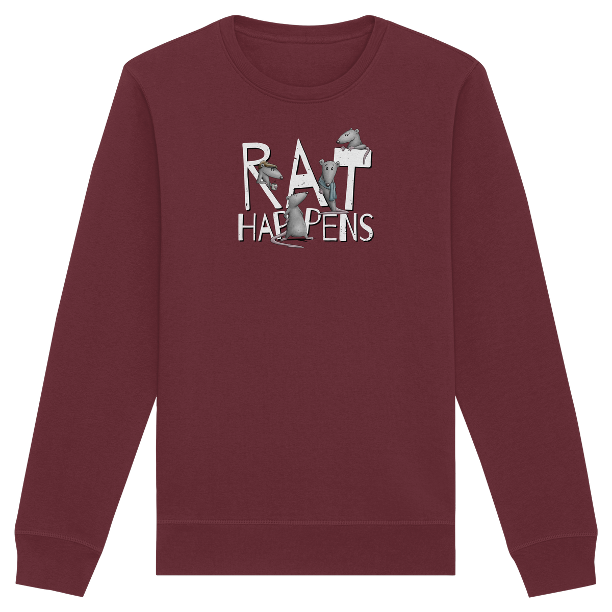 Rat Happens Ratten - Organic Basic Unisex Sweatshirt