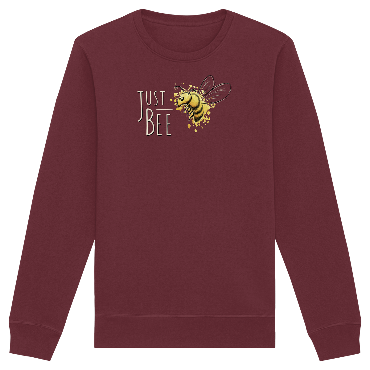Just Bee, kleine Honig-Biene - Organic Basic Unisex Sweatshirt