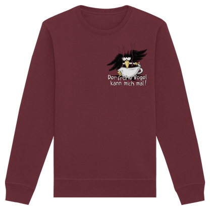 Der frühe Vogel kann mich mal | Kaffee Rabe - Organic Basic Unisex Sweatshirt