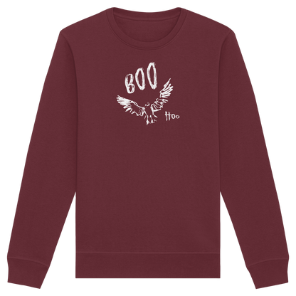 Boo Hoo! Fliegende Eule  - Organic Basic Unisex Sweatshirt