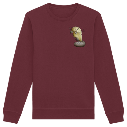 Lustiger frecher Biber - Organic Basic Unisex Sweatshirt