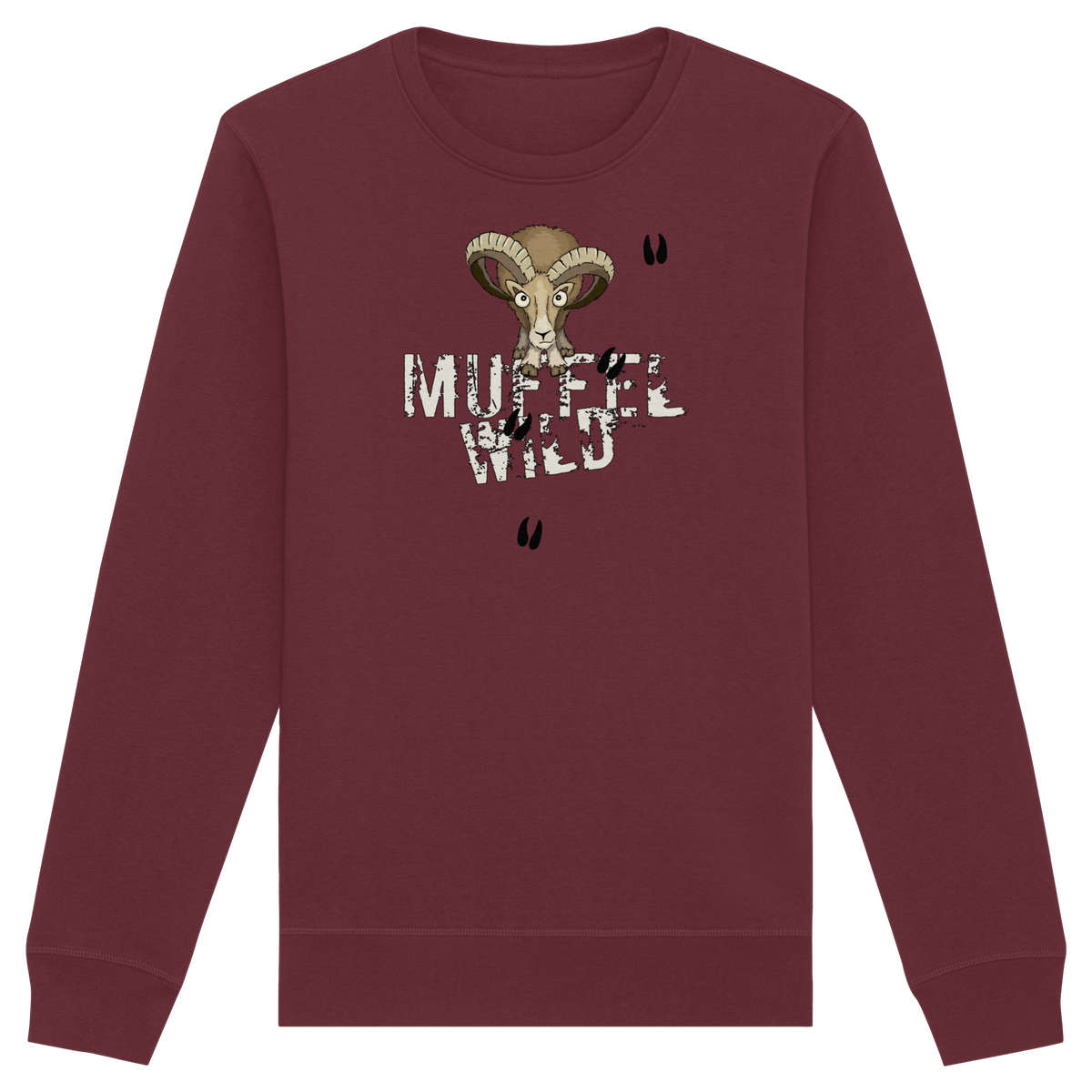 Muffel Wild Mufflon - Organic Basic Unisex Sweatshirt