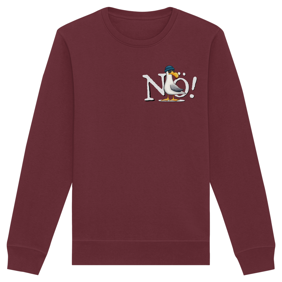 Nö Kein Bock Möwe - Organic Basic Unisex Sweatshirt