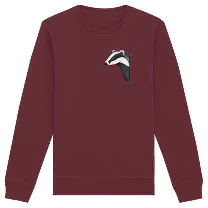 Lässiger Dachs Meister Grimbart - Organic Basic Unisex Sweatshirt