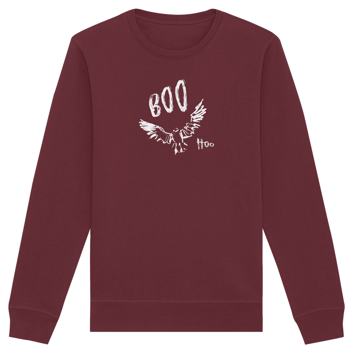 Boo Hoo! Fliegende Eule  - Organic Basic Unisex Sweatshirt