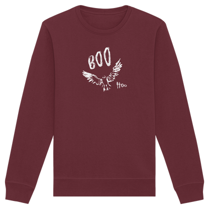Boo Hoo! Fliegende Eule  - Organic Basic Unisex Sweatshirt