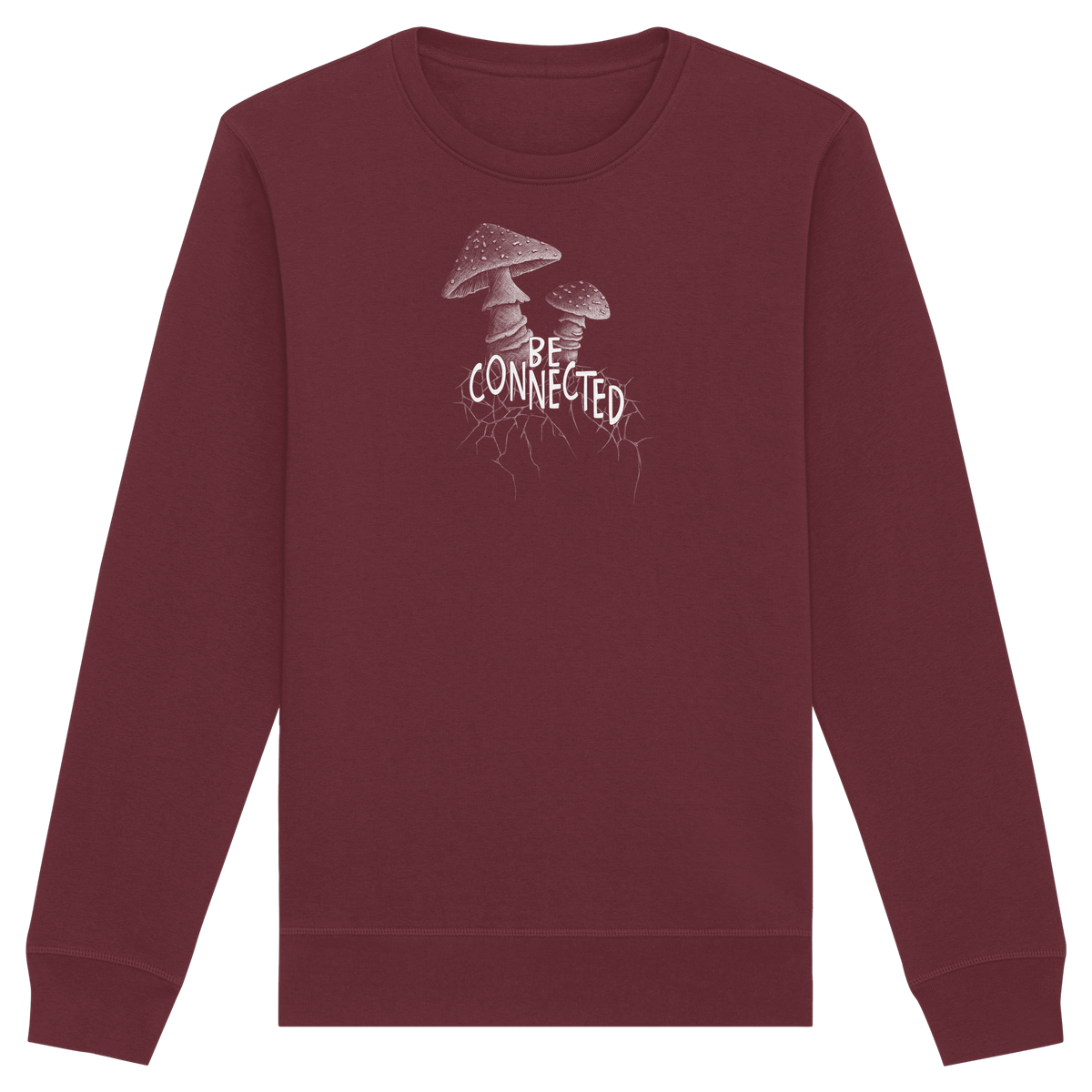 Be Connected Panther-Pilz - Organic Basic Unisex Sweatshirt
