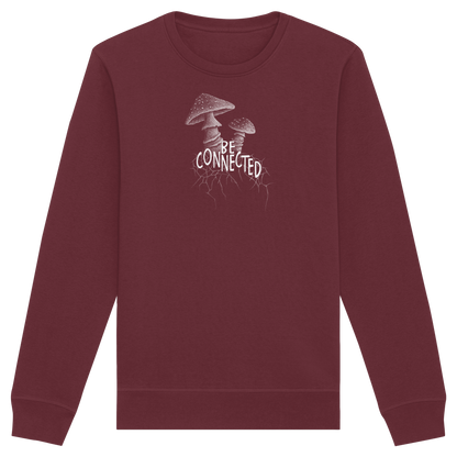 Be Connected Panther-Pilz - Organic Basic Unisex Sweatshirt