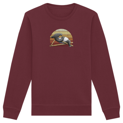 Lässiger Retro Sundown Tapir - Organic Basic Unisex Sweatshirt