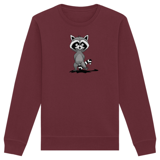 Frecher kleiner Waschbär - Organic Basic Unisex Sweatshirt