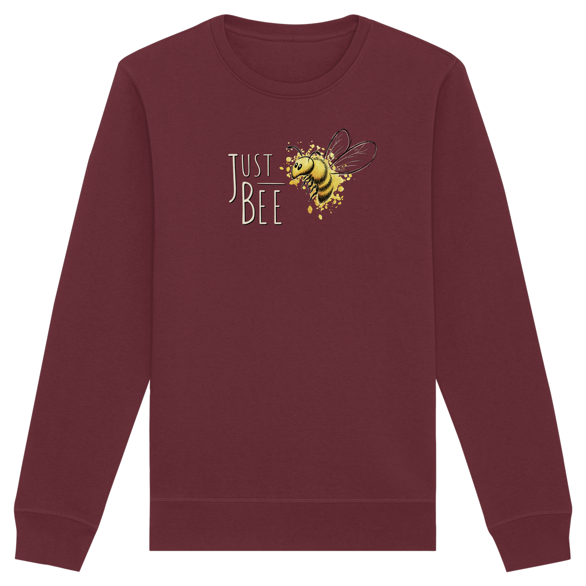 Just Bee, kleine Honig-Biene - Organic Basic Unisex Sweatshirt
