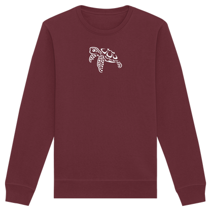 schwimmende Meeres-Schildkröte - Organic Basic Unisex Sweatshirt