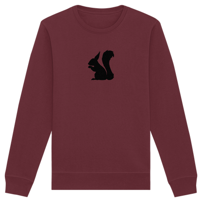 Eichhörnchen Silhouette - Organic Basic Unisex Sweatshirt