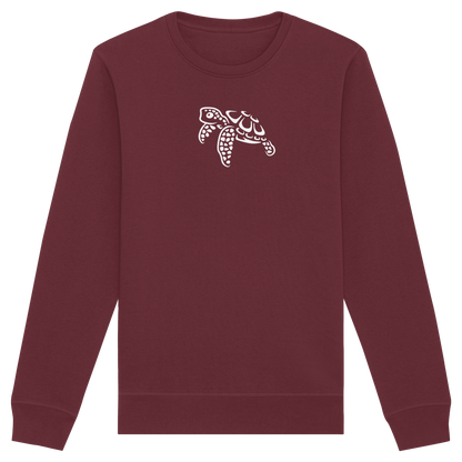 schwimmende Meeres-Schildkröte - Organic Basic Unisex Sweatshirt