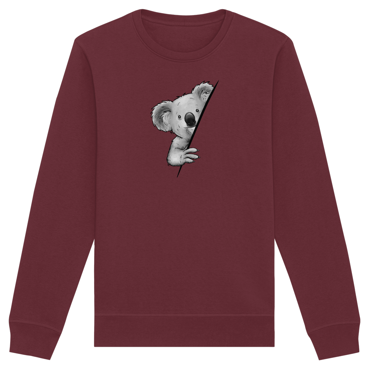 Koala Bär Illustration - Organic Basic Unisex Sweatshirt